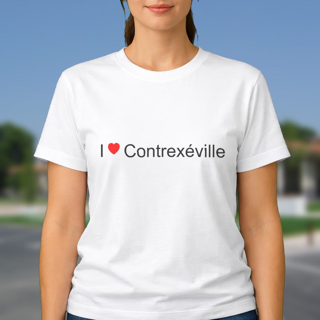T-shirt I love contrexéville