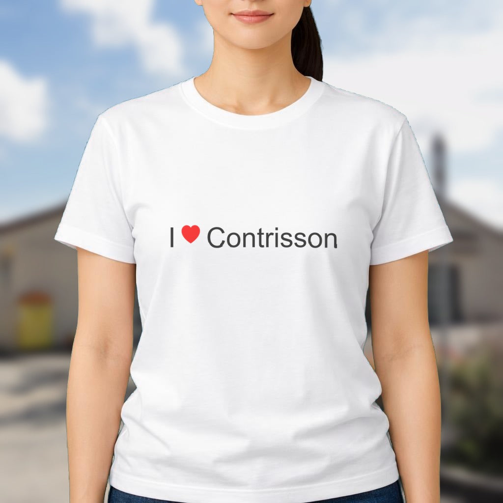 T-shirt I love contrisson