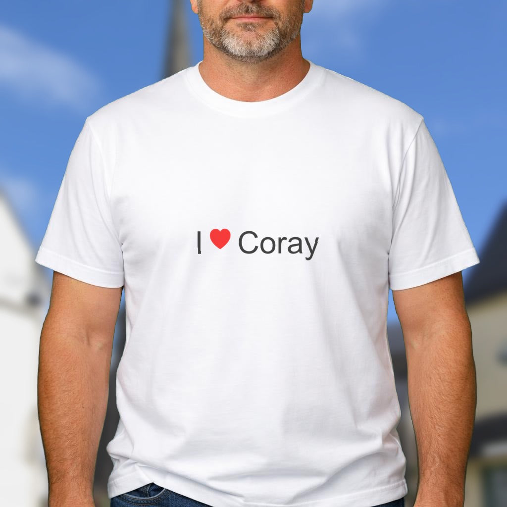 T-shirt I love coray