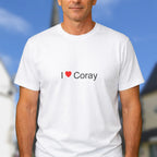 T-shirt I love coray