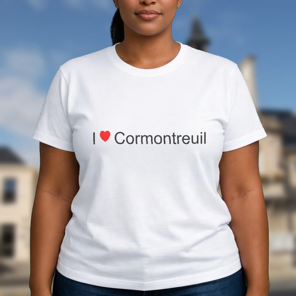 T-shirt I love cormontreuil