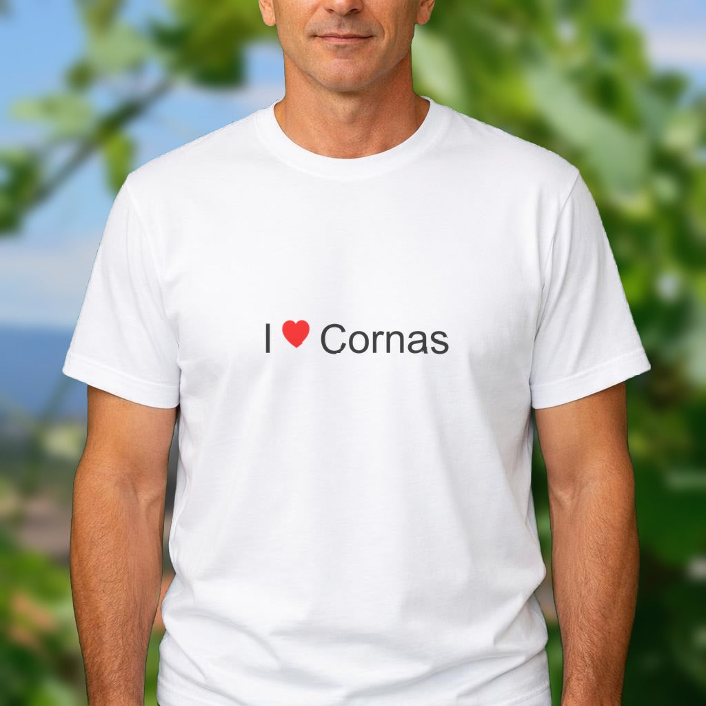 T-shirt I love cornas