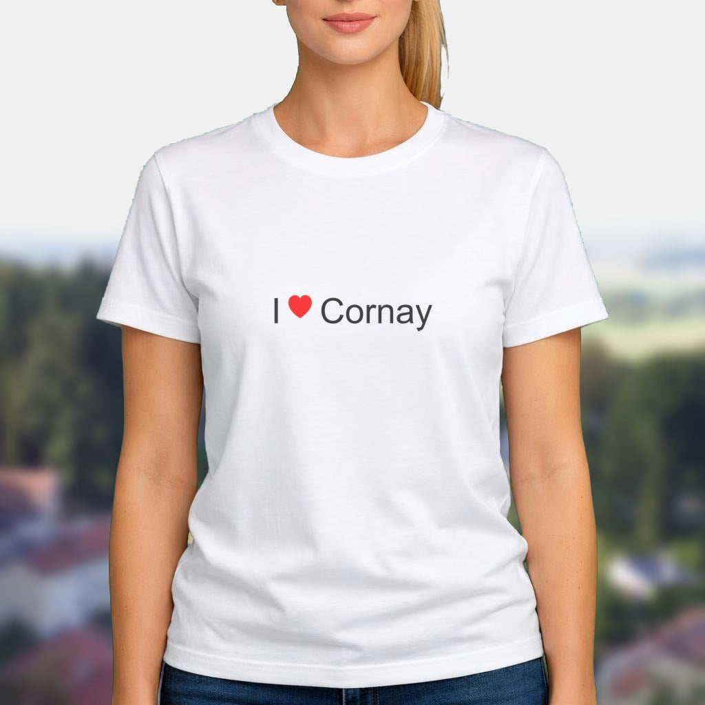 T-shirt I love cornay