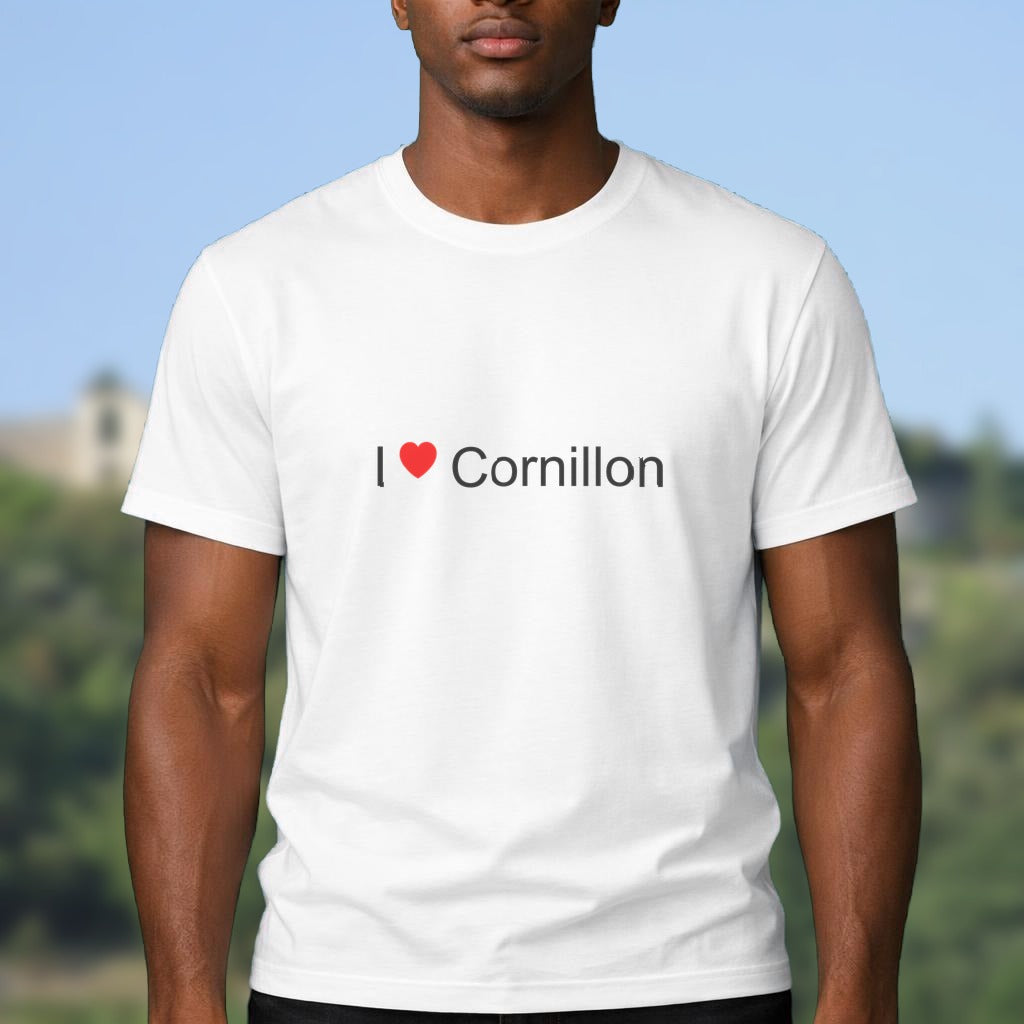 T-shirt I love cornillon