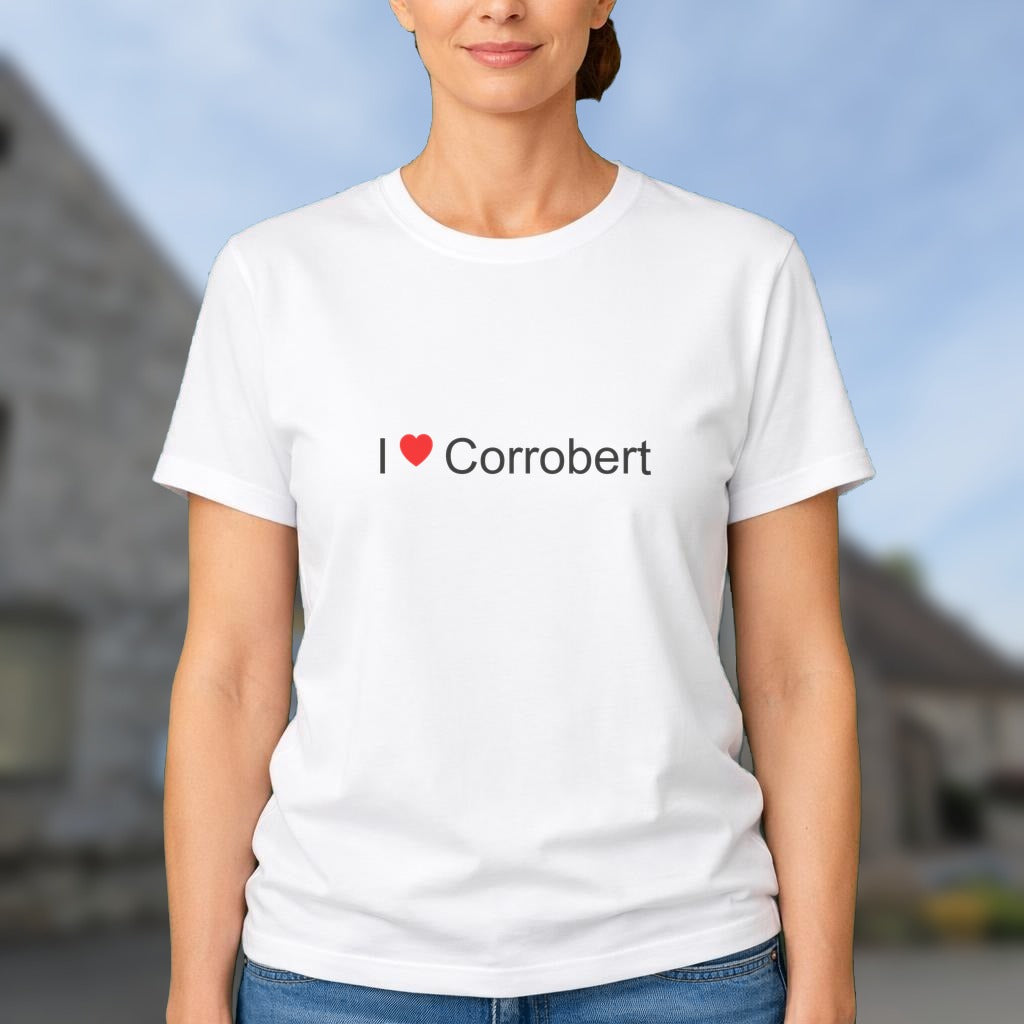 T-shirt I love corrobert