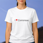 T-shirt I love corronsac