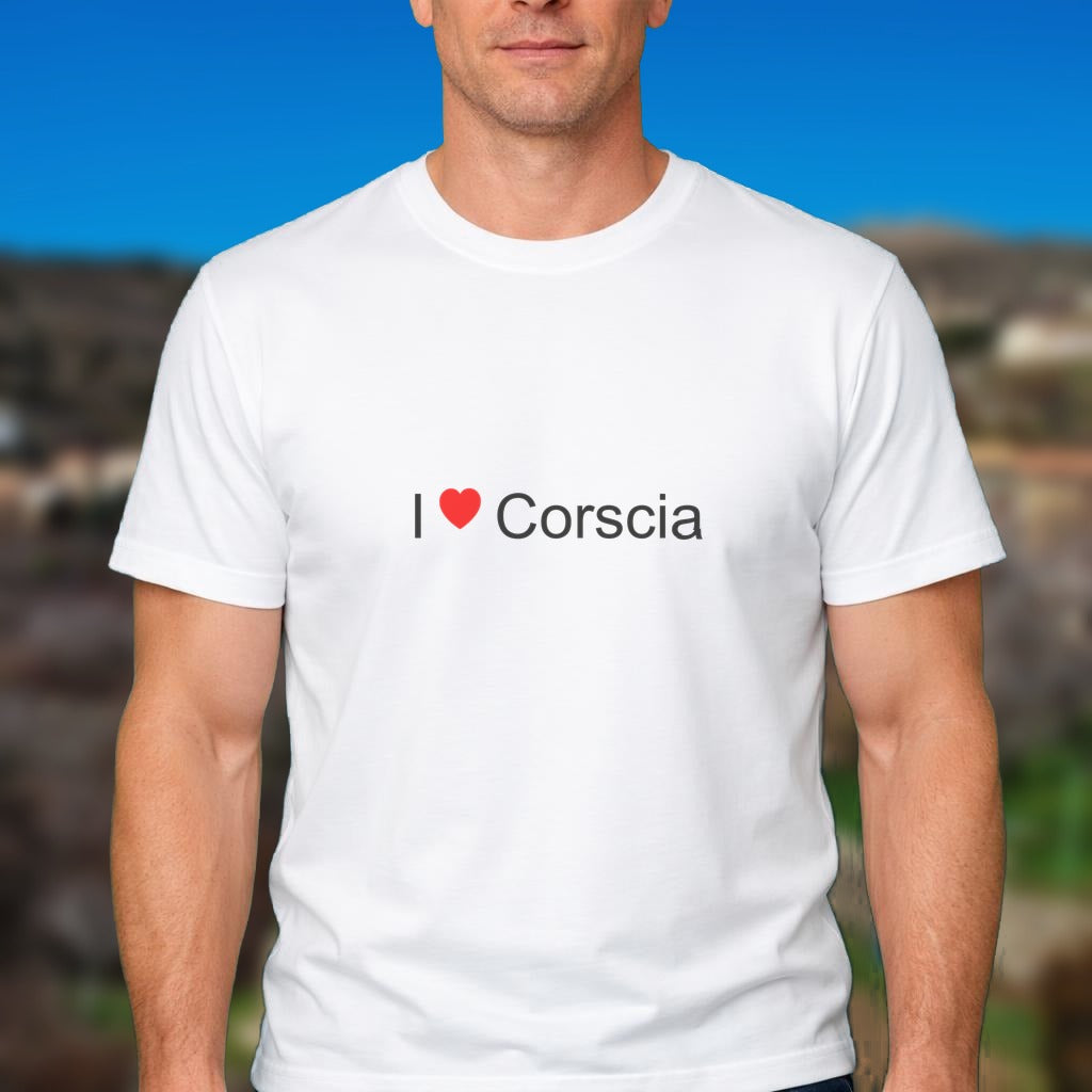 T-shirt I love corscia