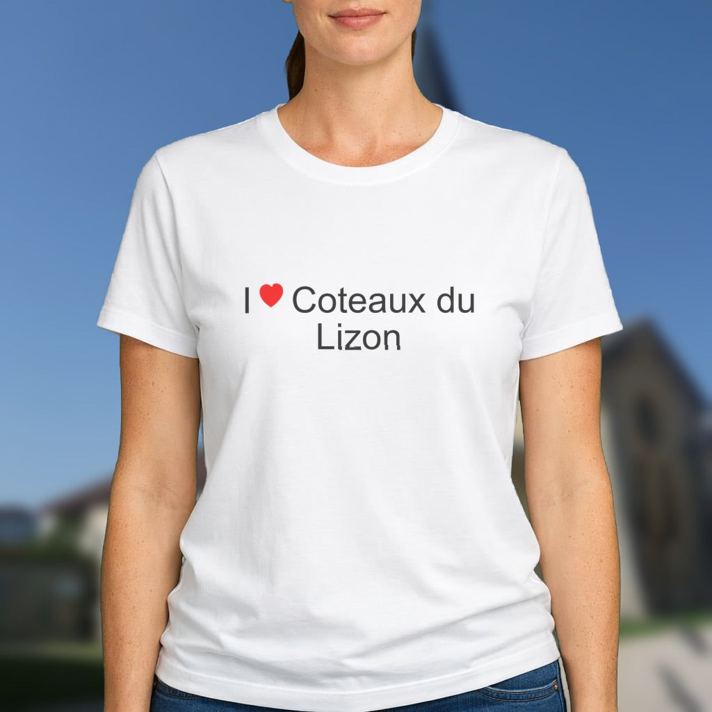 T-shirt I love coteaux du lizon