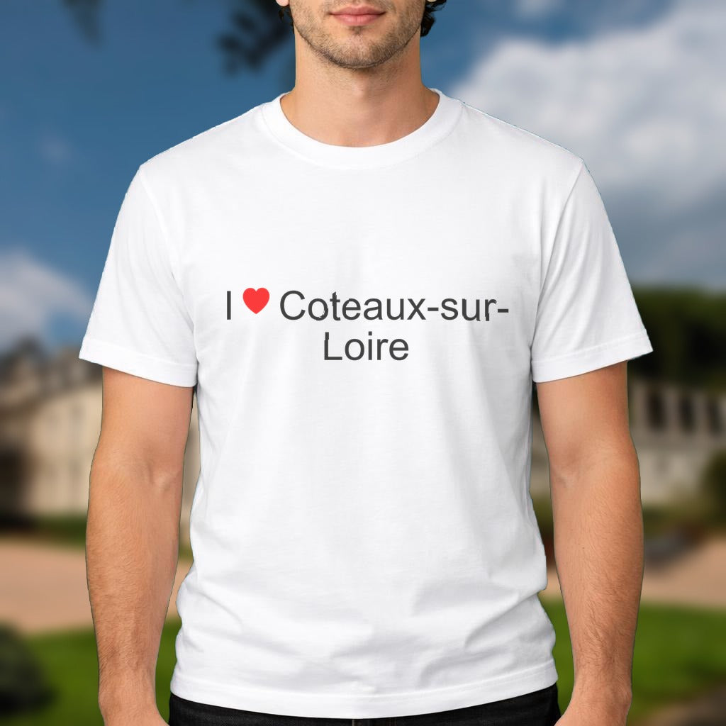 T-shirt I love coteaux-sur-loire