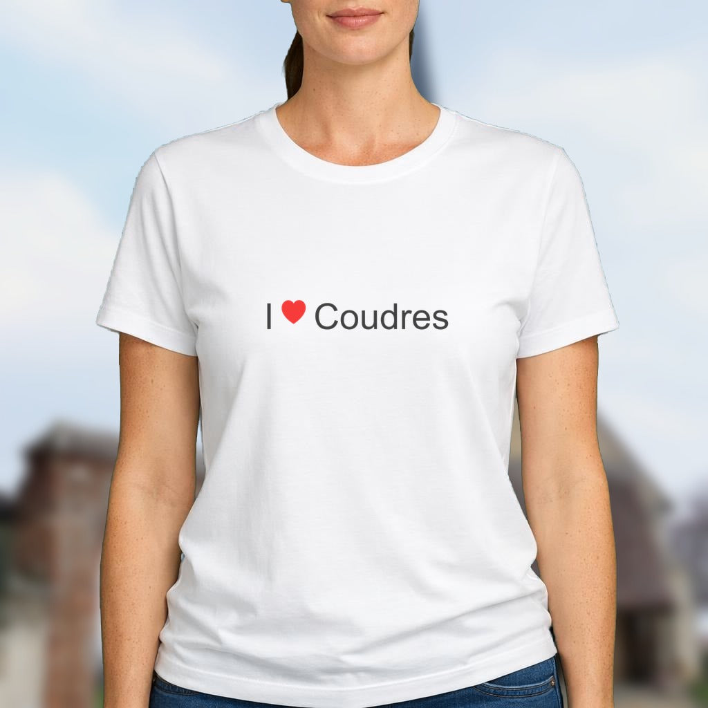 T-shirt I love coudres