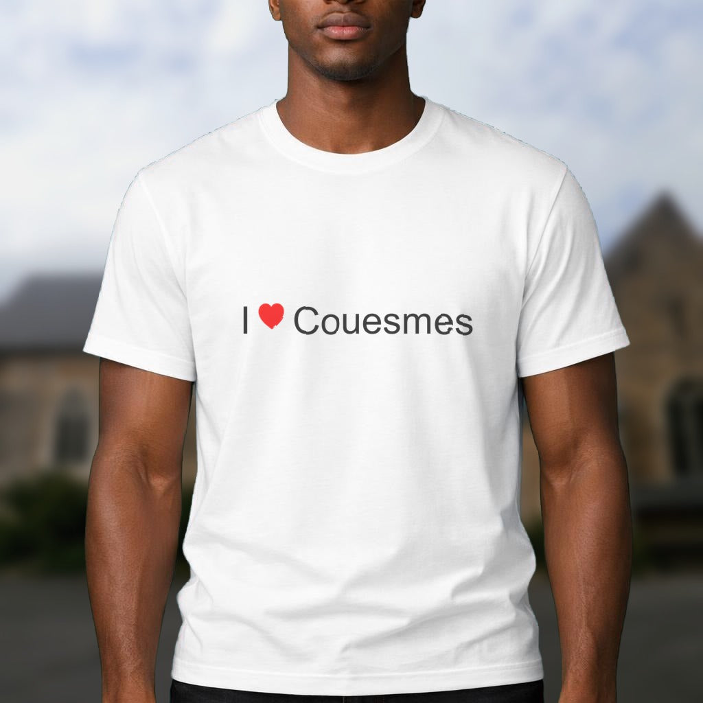 T-shirt I love couesmes