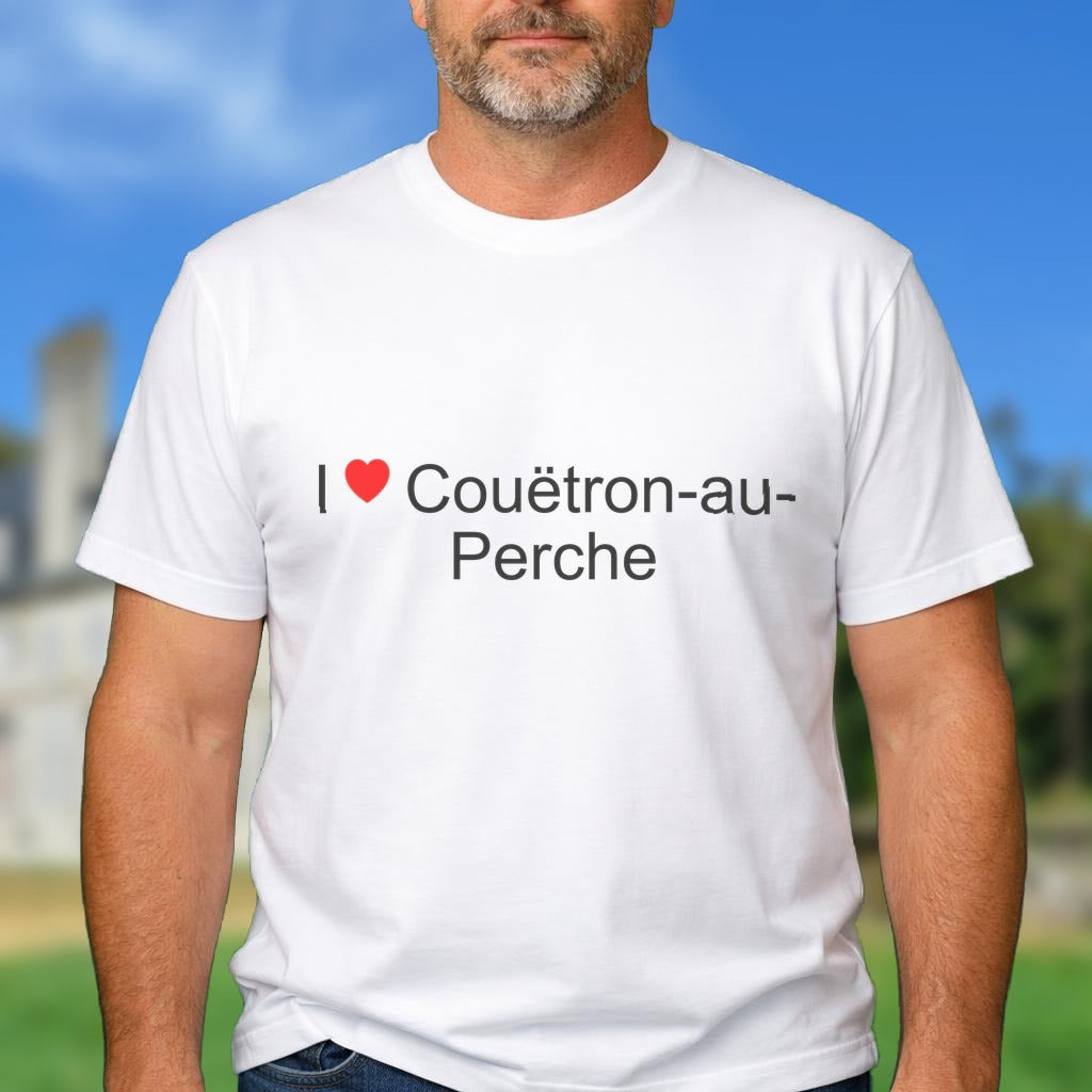 T-shirt I love couëtron-au-perche