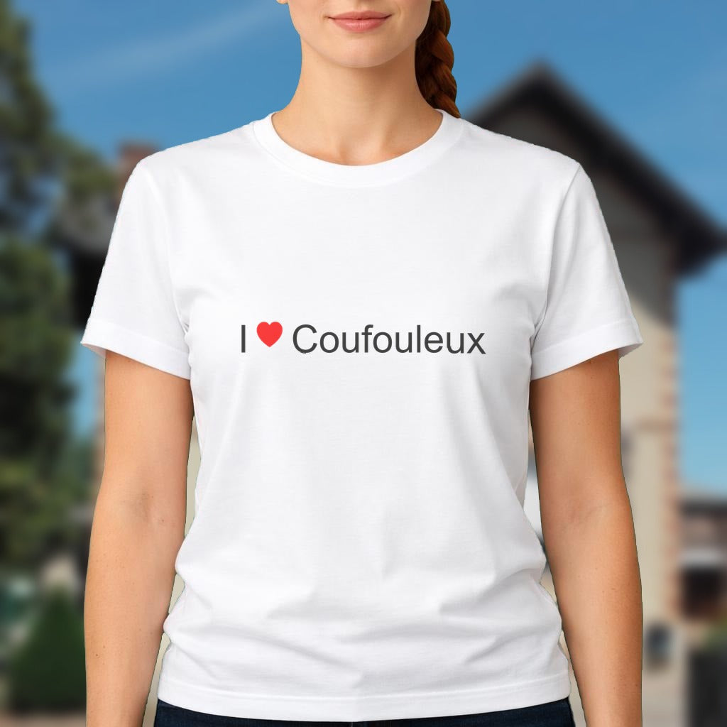 T-shirt I love coufouleux