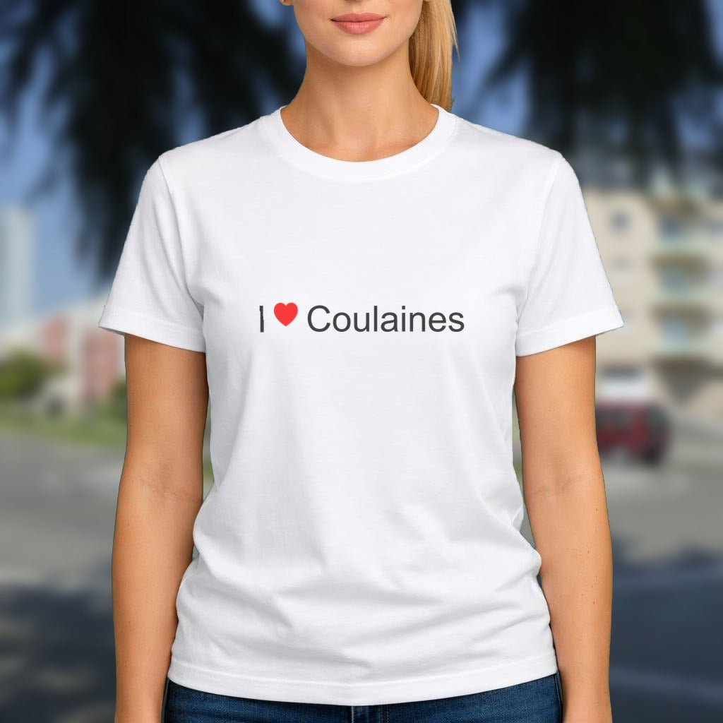 T-shirt I love coulaines