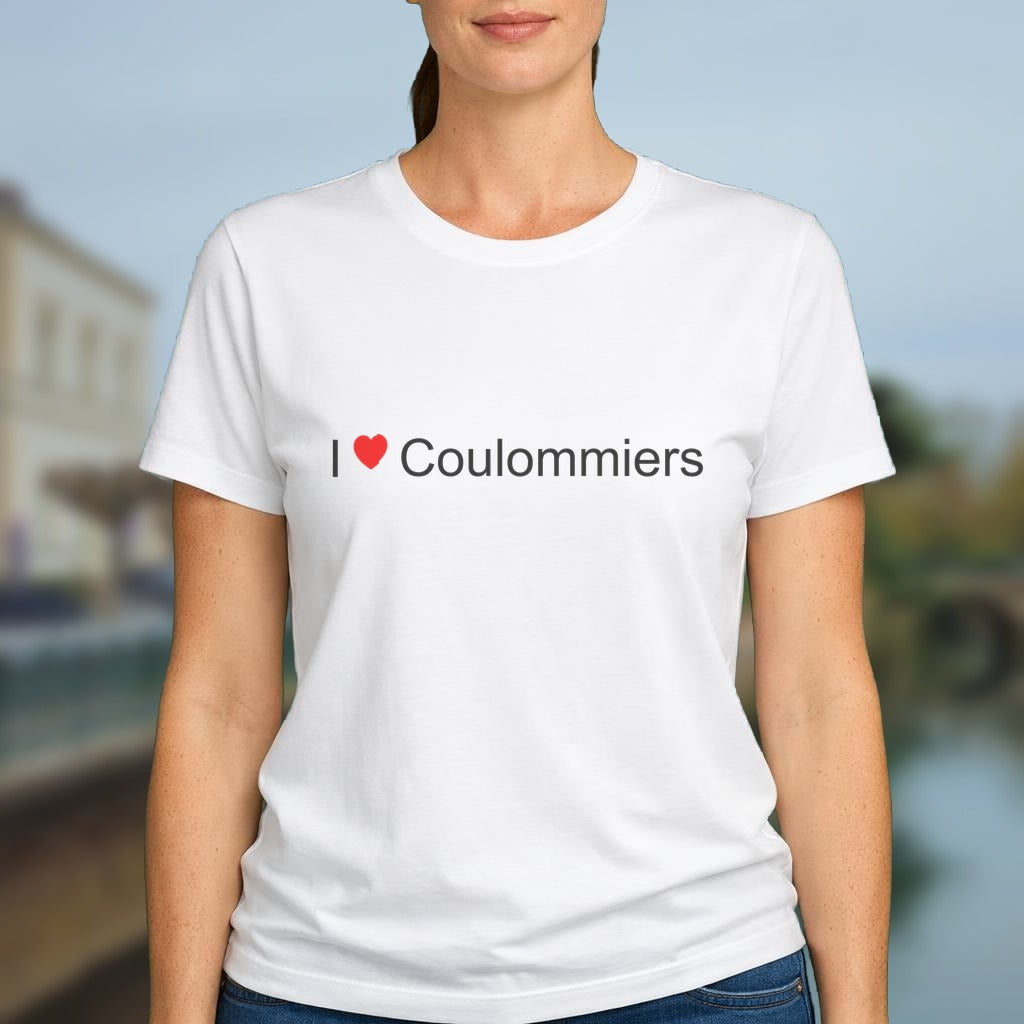 T-shirt I love coulommiers