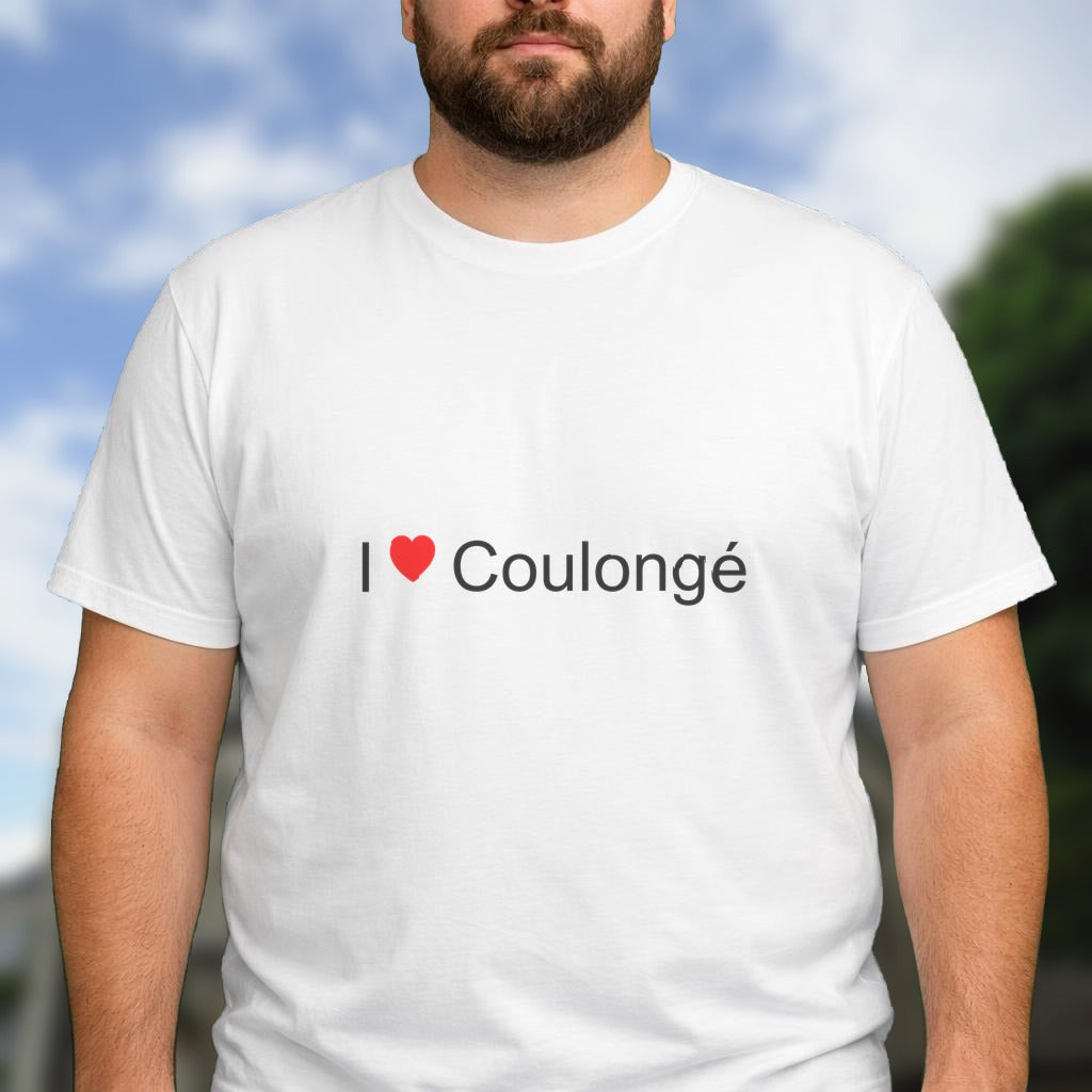 T-shirt I love coulongé