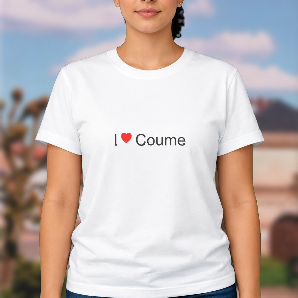 T-shirt I love coume