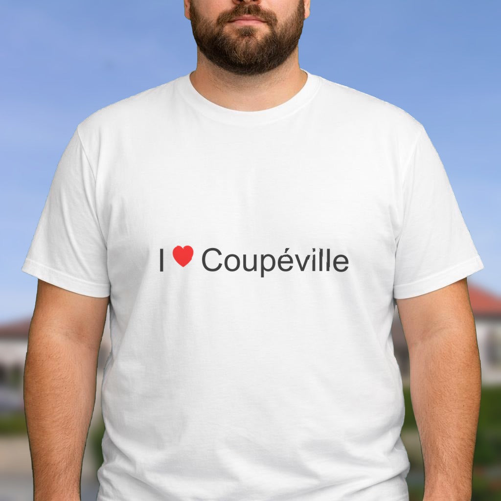 T-shirt I love coupéville