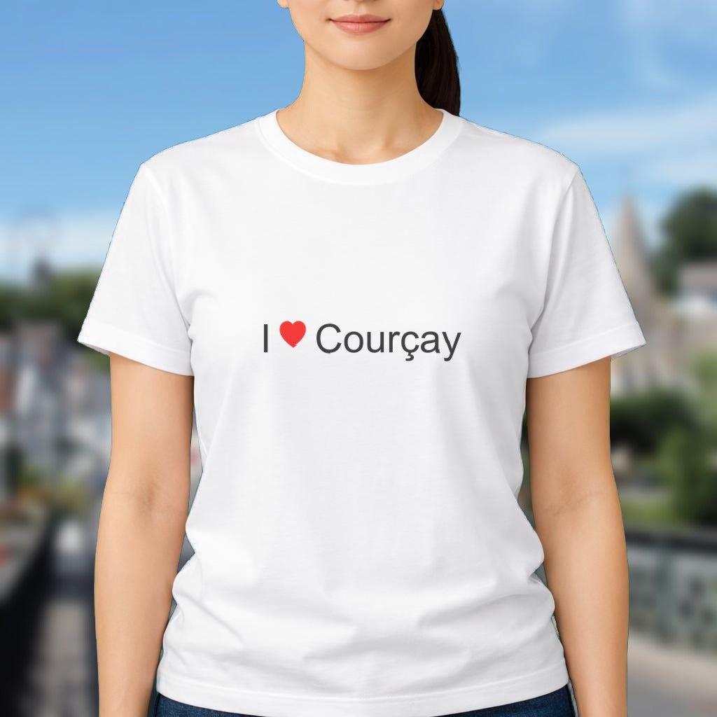 T-shirt I love courçay