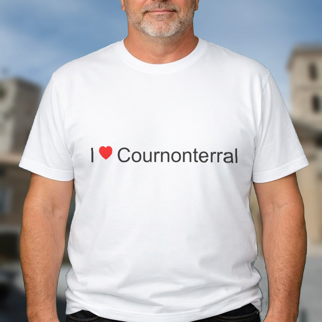 T-shirt I love cournonterral