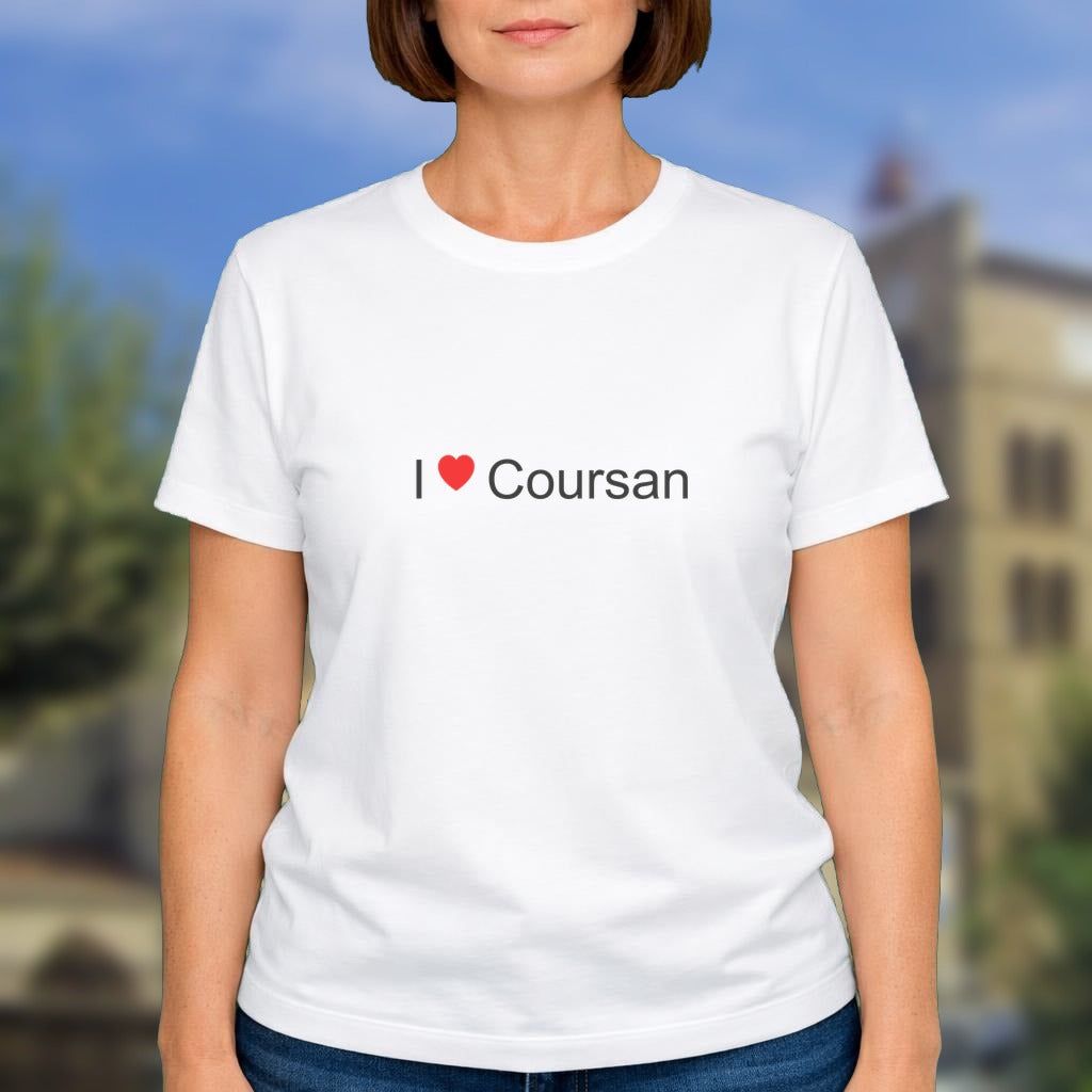 T-shirt I love coursan