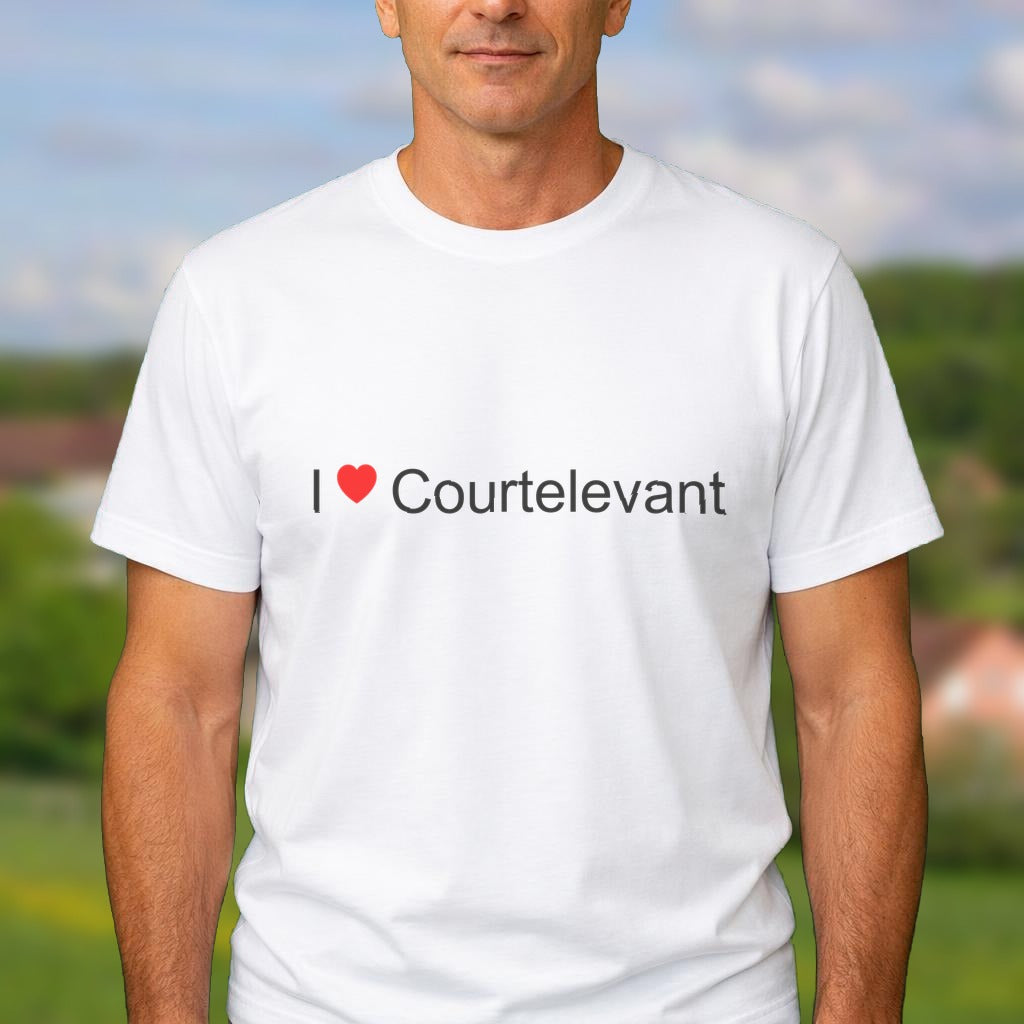 T-shirt I love courtelevant