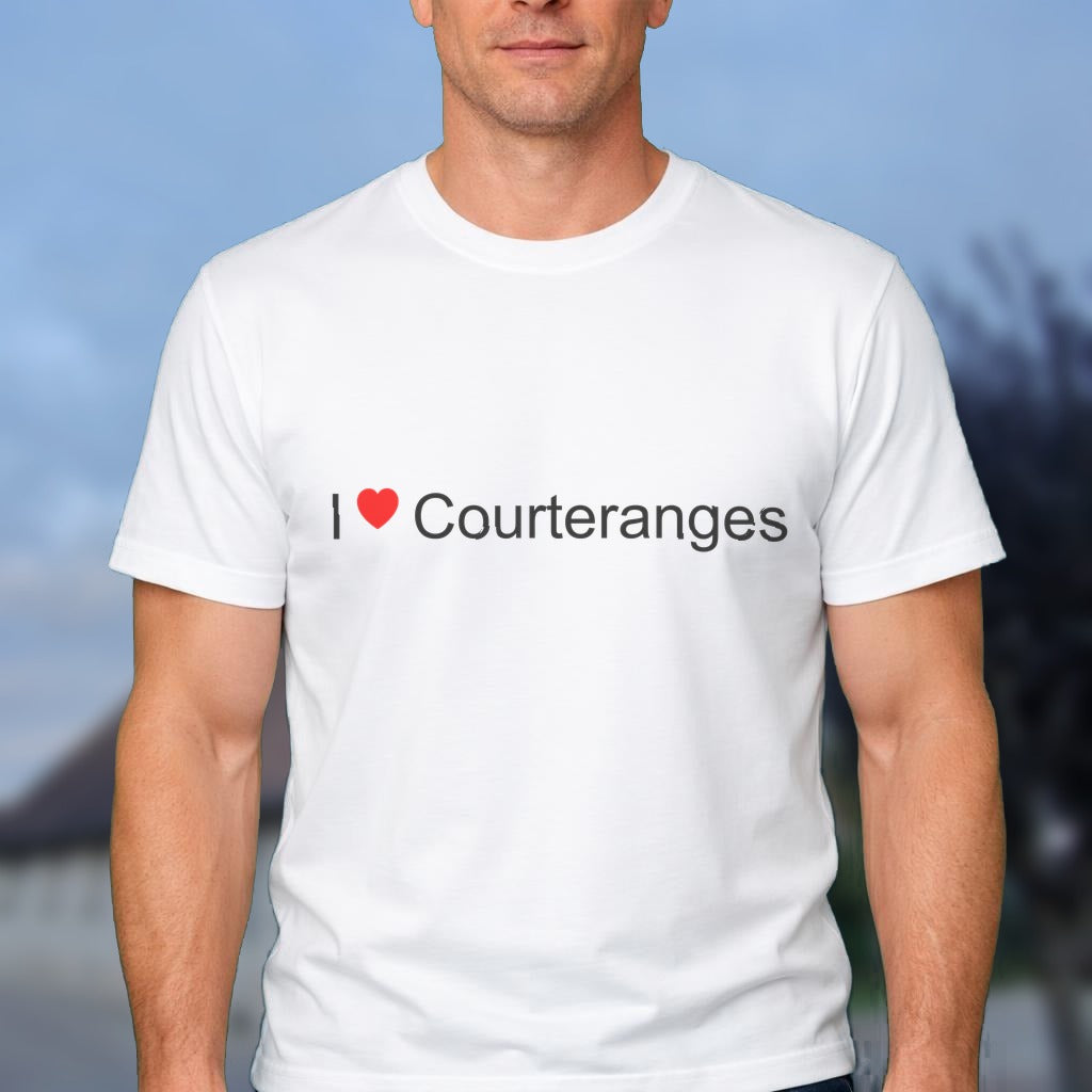 T-shirt I love courteranges