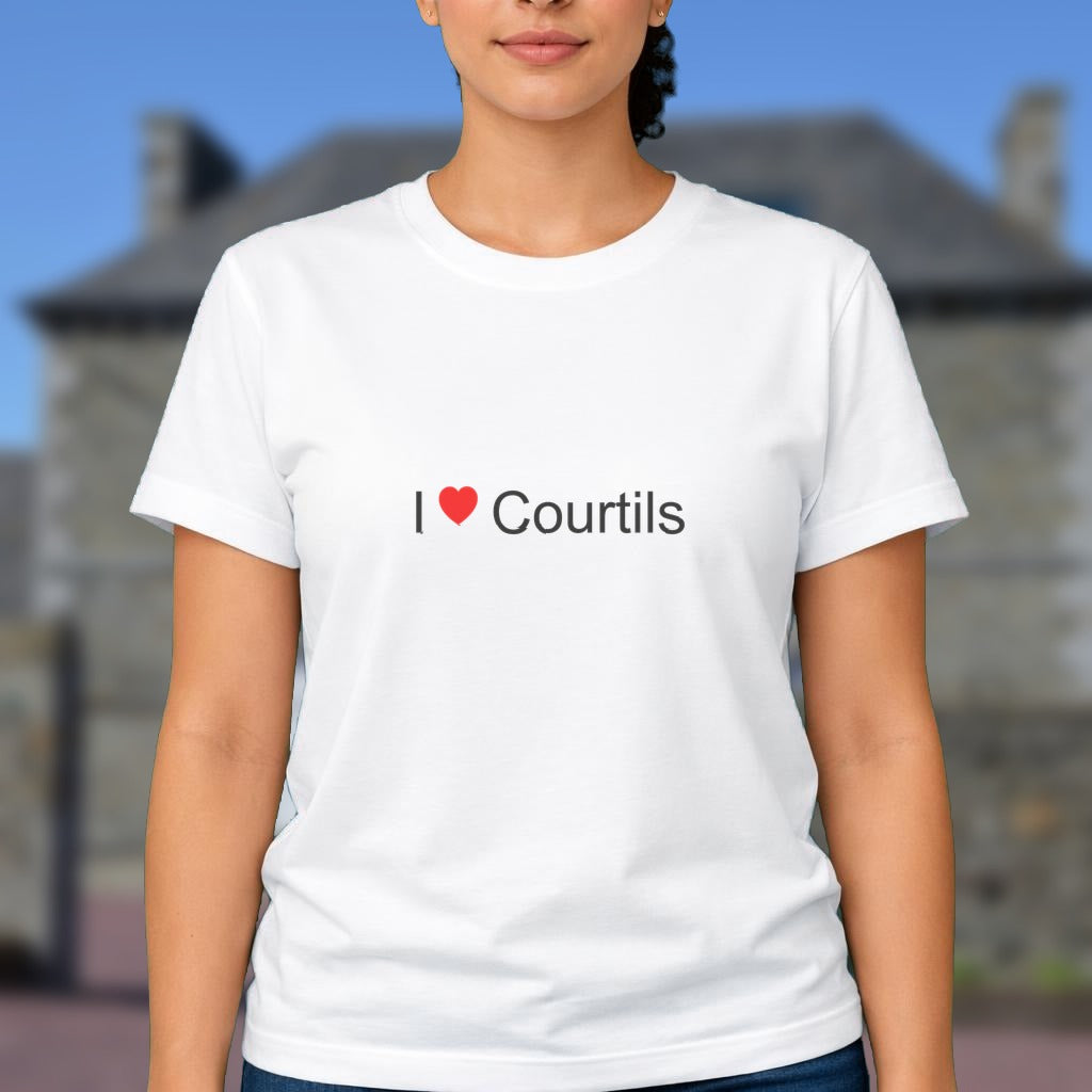 T-shirt I love courtils