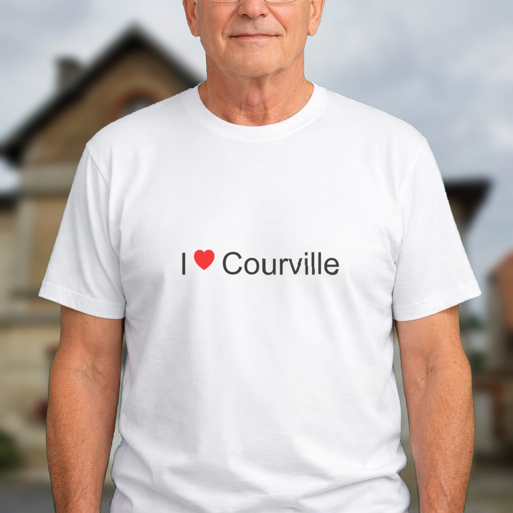 T-shirt I love courville