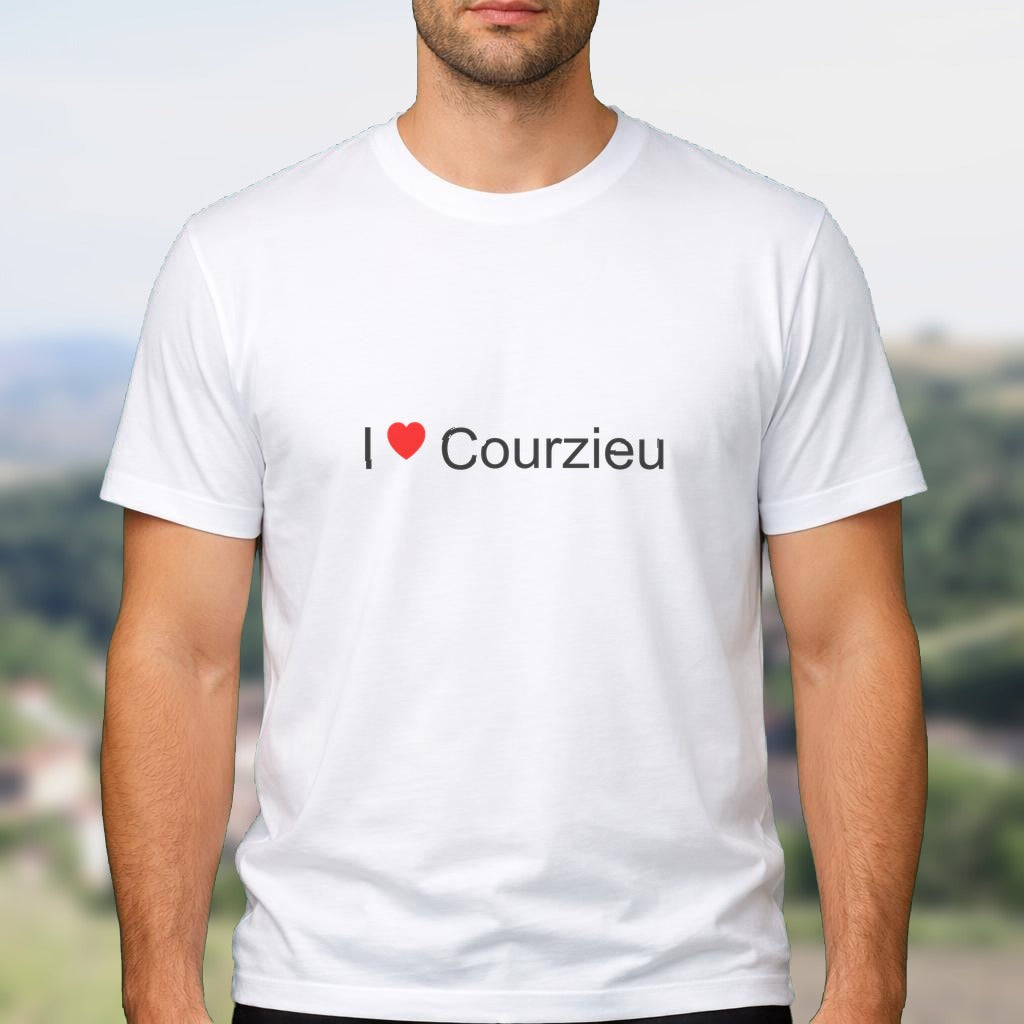T-shirt I love courzieu