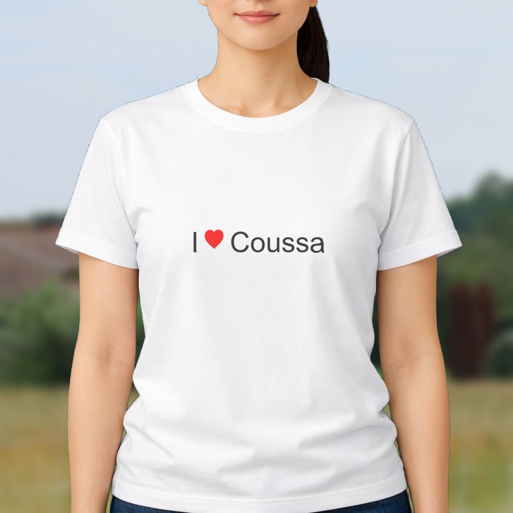 T-shirt I love coussa