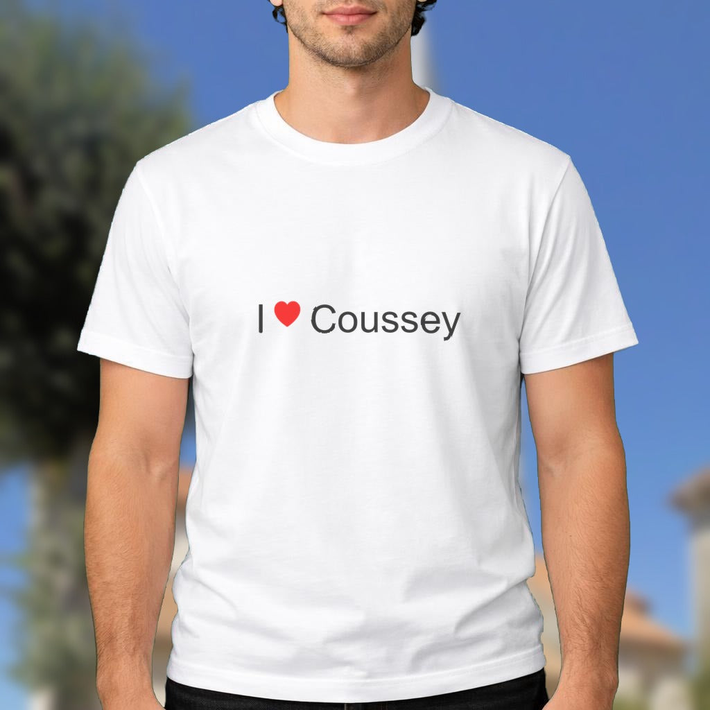 T-shirt I love coussey