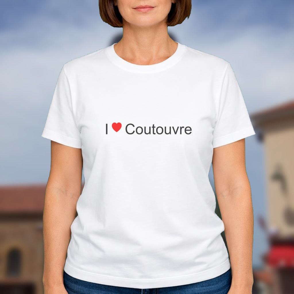 T-shirt I love coutouvre