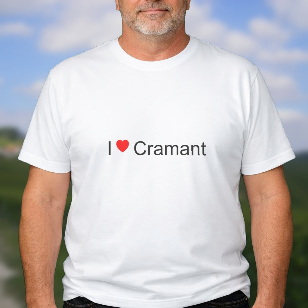 T-shirt I love cramant