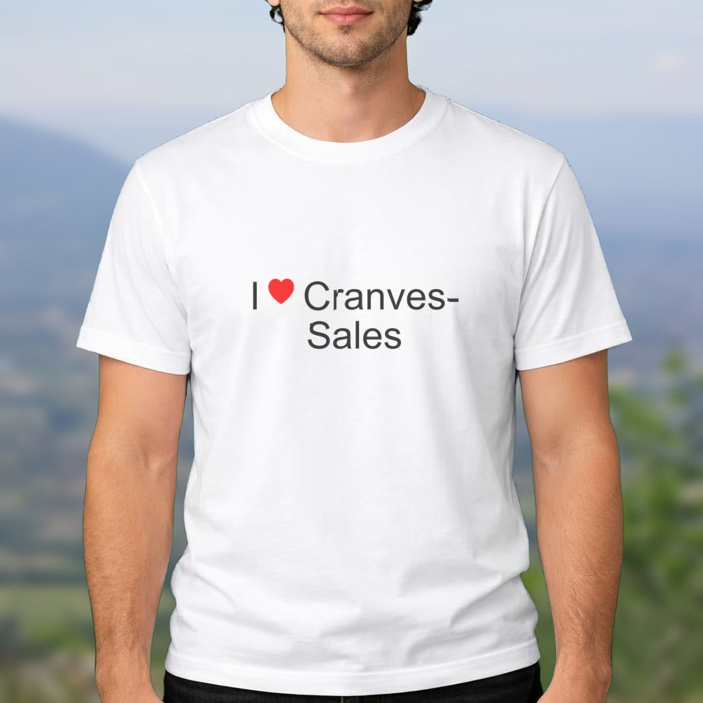 T-shirt I love cranves-sales