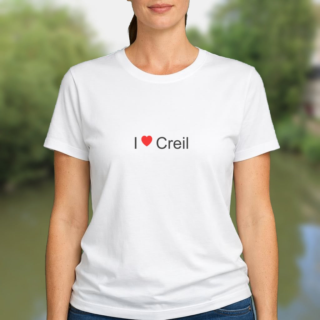 T-shirt I love creil