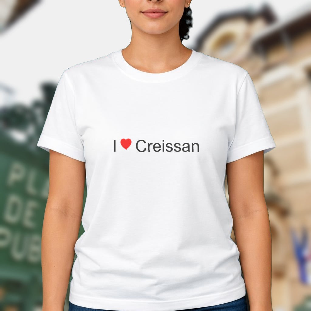 T-shirt I love creissan