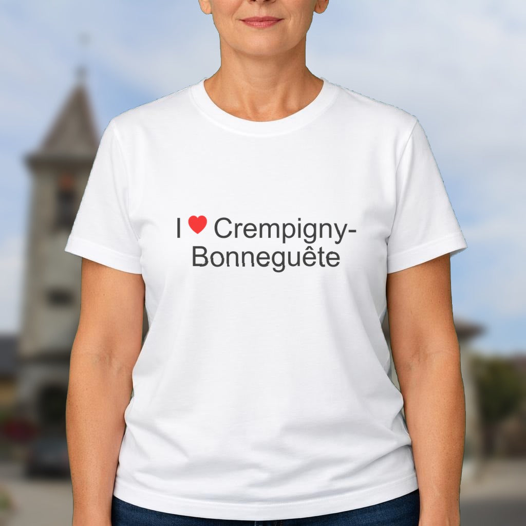 T-shirt I love crempigny-bonneguête