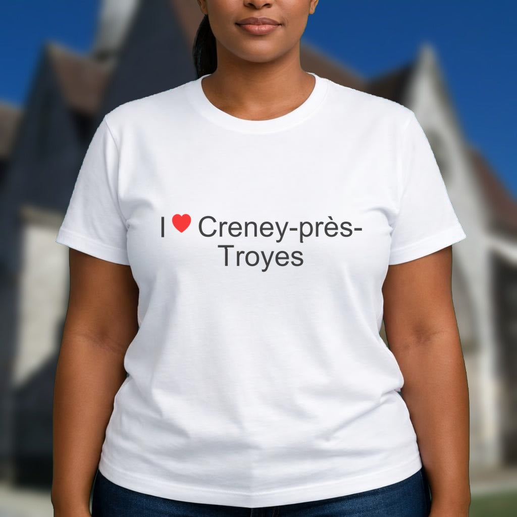 T-shirt I love creney-près-troyes