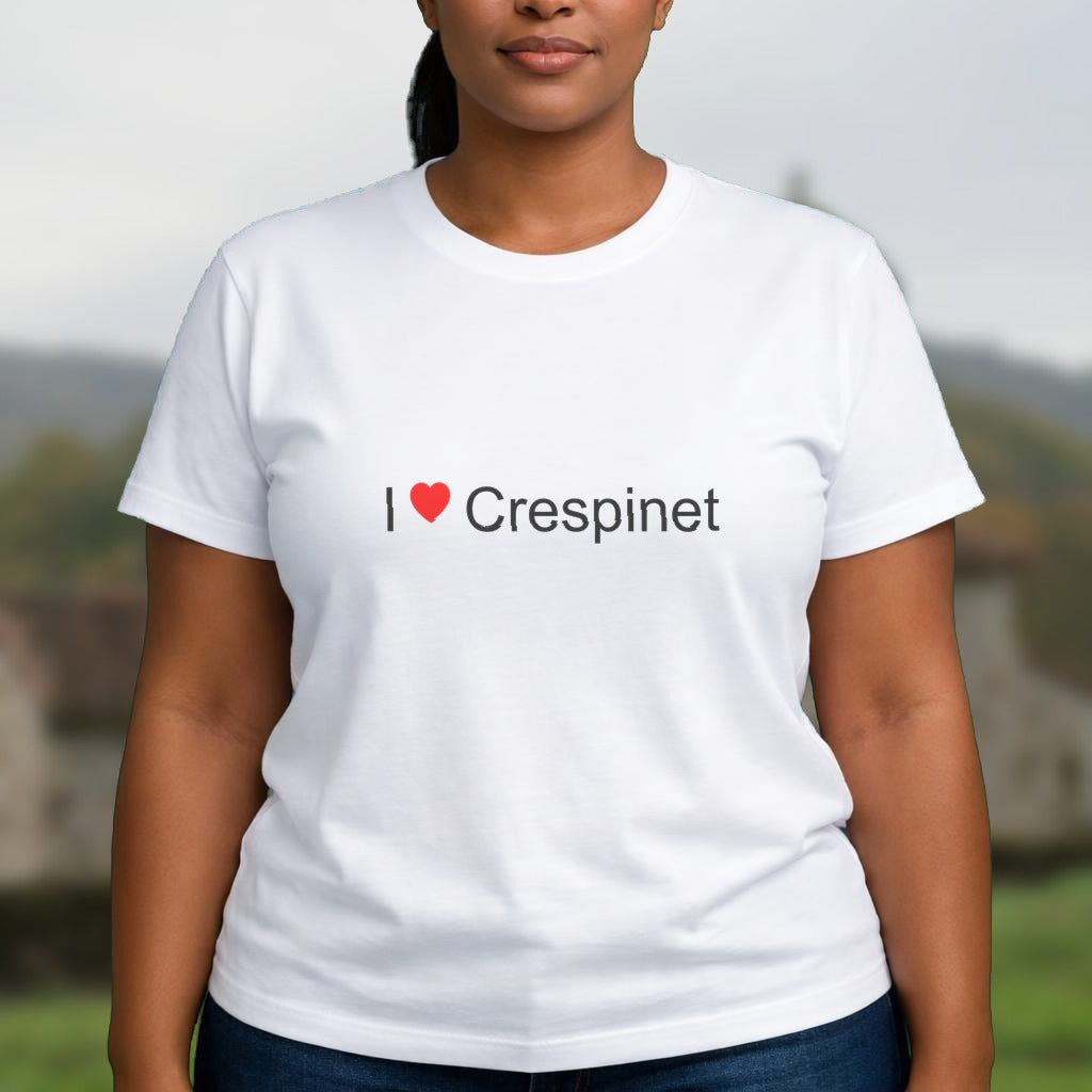 T-shirt I love crespinet