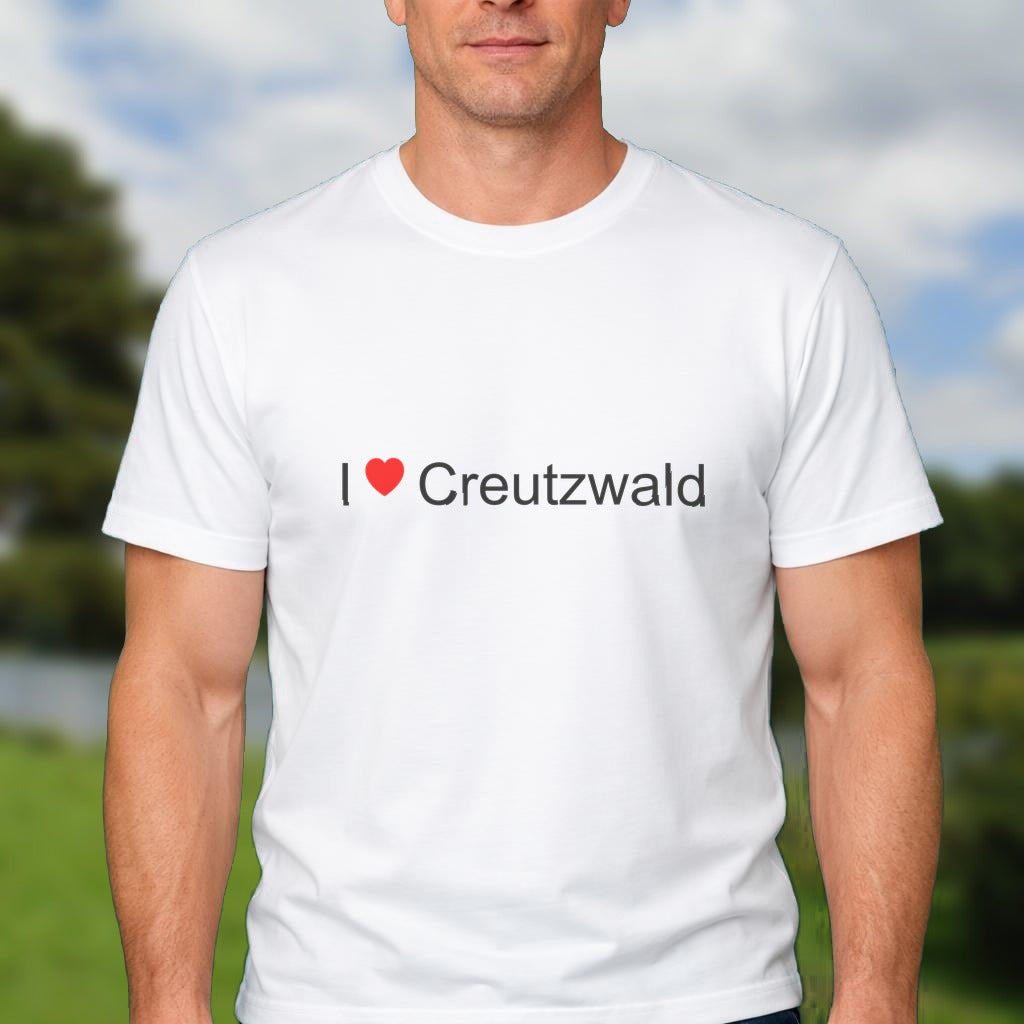 T-shirt I love creutzwald