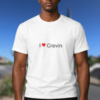 T-shirt I love crevin