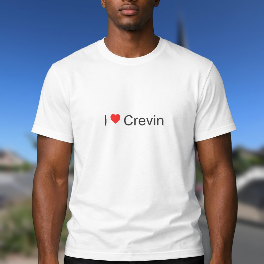 T-shirt I love crevin