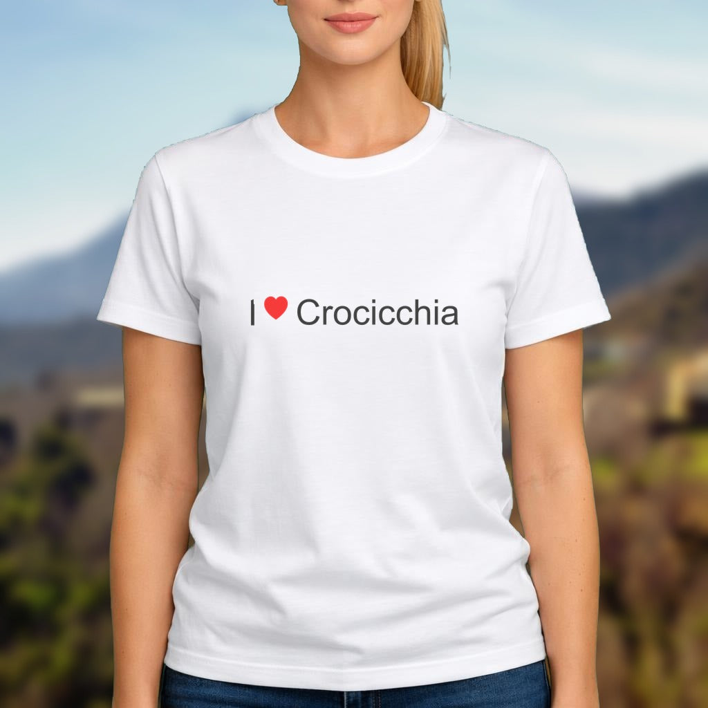 T-shirt I love crocicchia