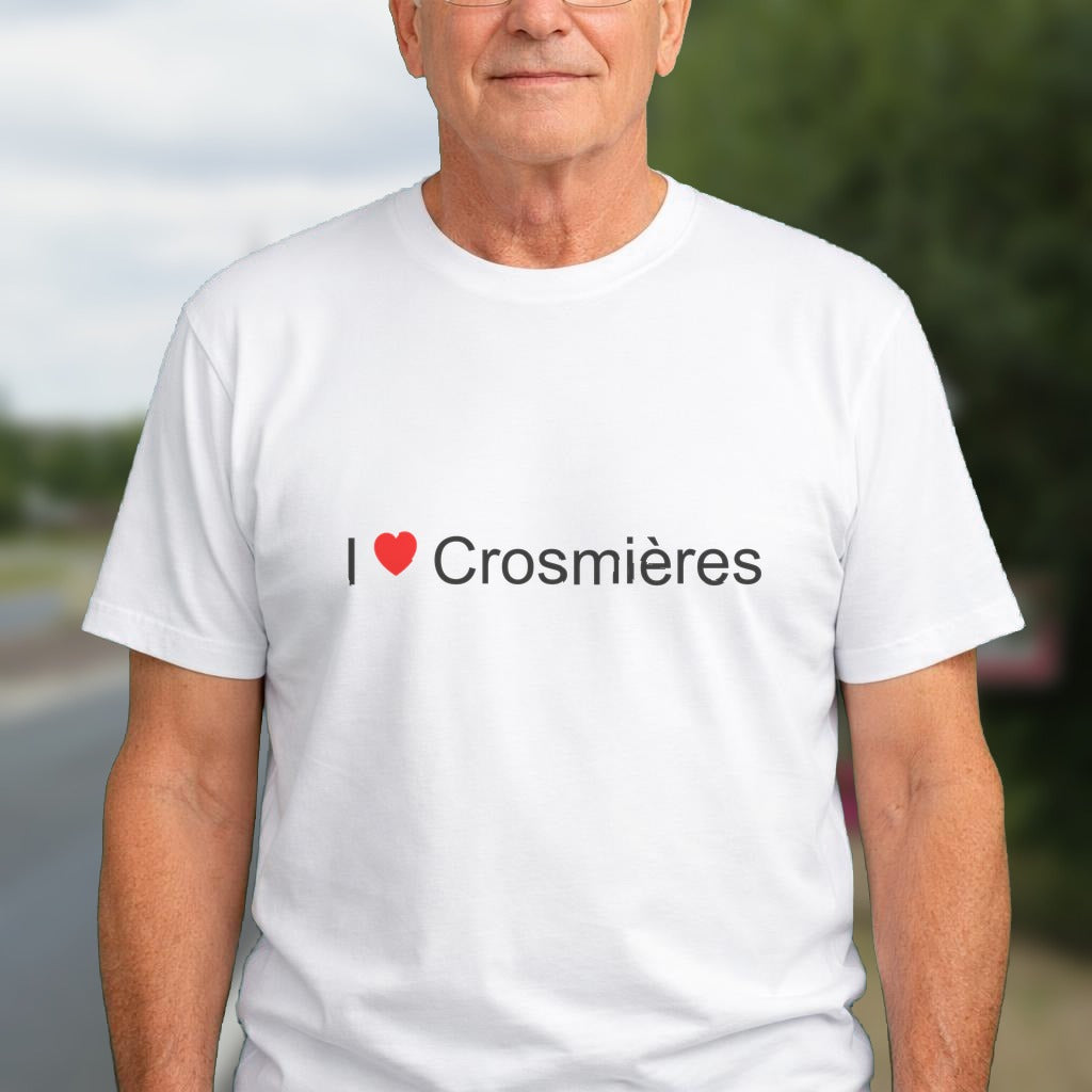 T-shirt I love crosmières