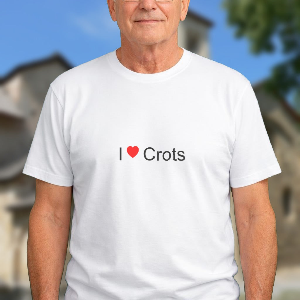 T-shirt I love crots