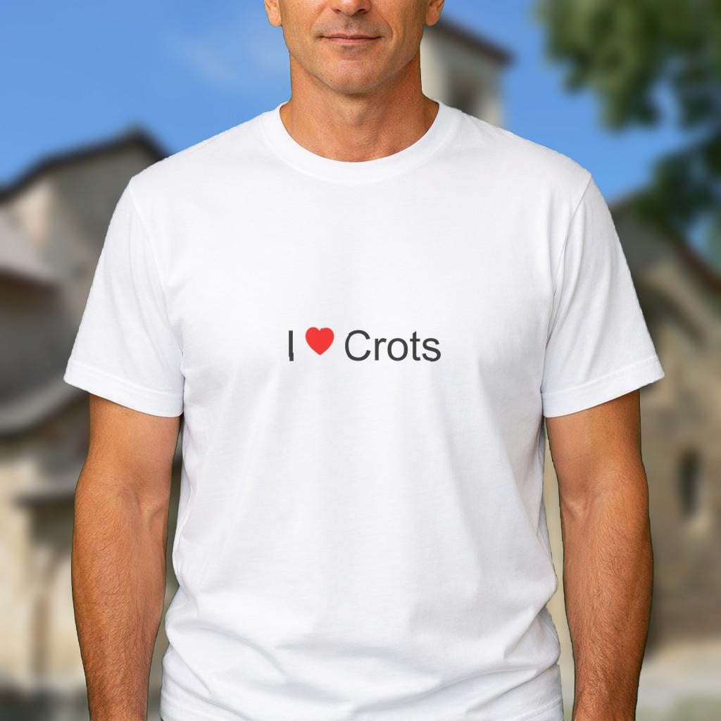 T-shirt I love crots
