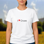 T-shirt I love cruas