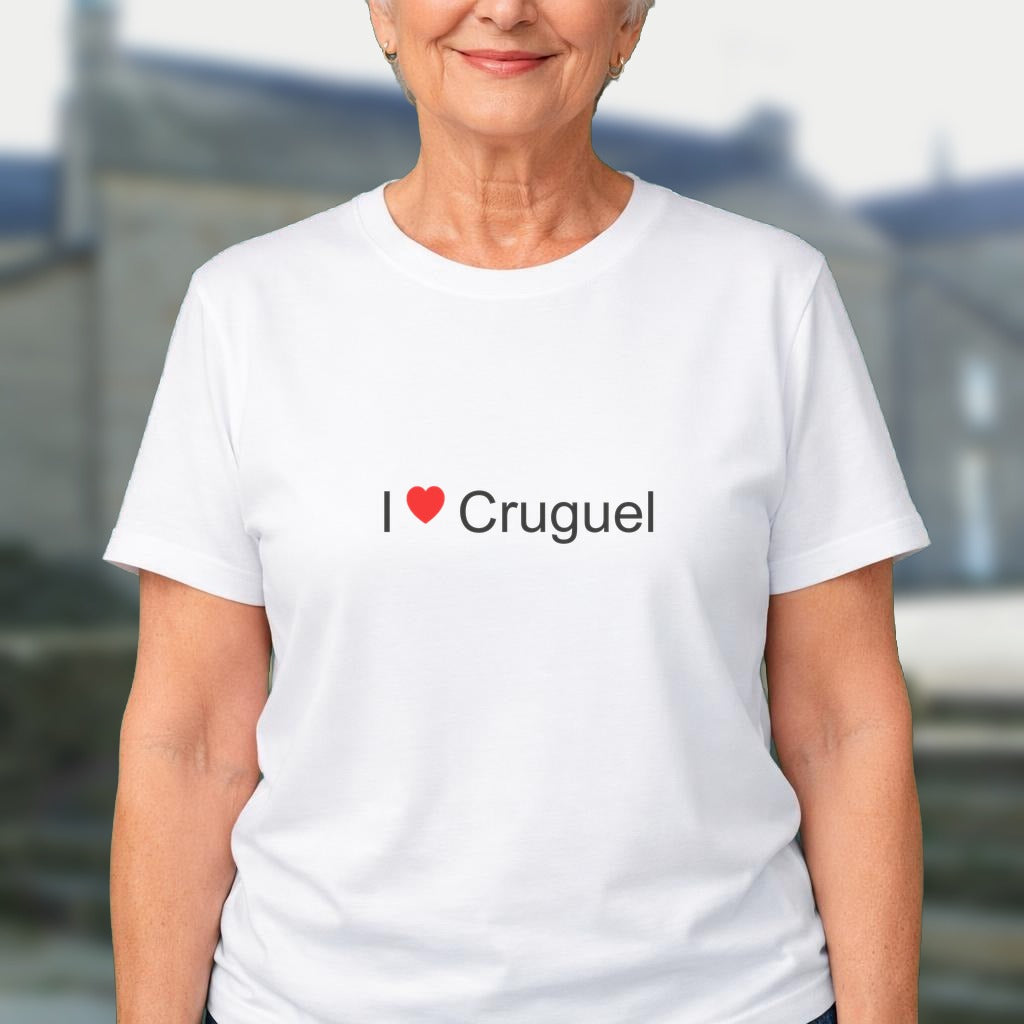 T-shirt I love cruguel