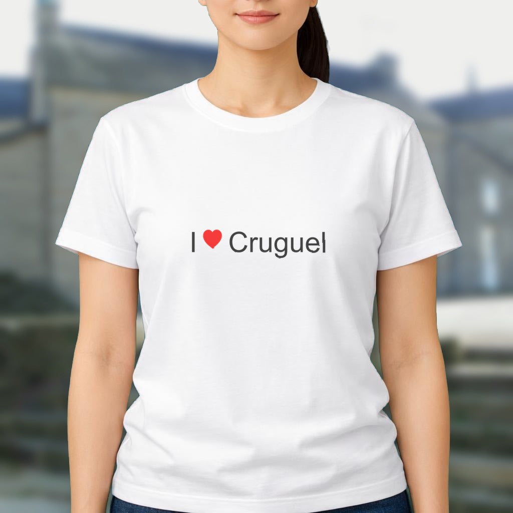 T-shirt I love cruguel